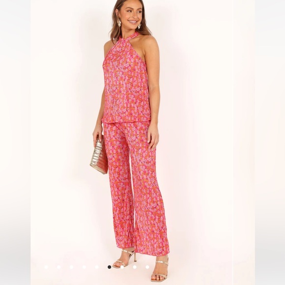 Lulu Plisse Pant Hot Pink - Petal and Pup - Picture 5 of 16